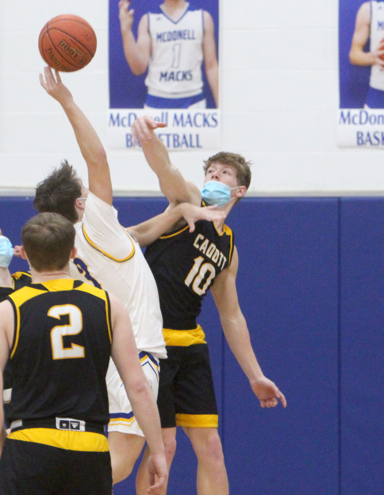 Cadott at McDonell boys basketball 1-18-21